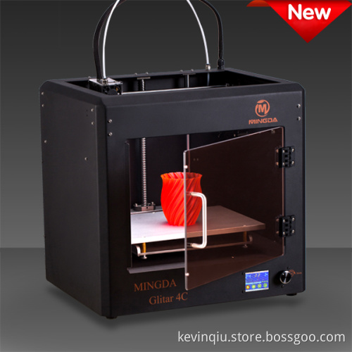 Chinese 3d printer , MINGDA metal digital 3d printer Glitar 4C for sale, high quality printing